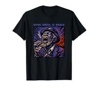Blues Harmonica Music Heals T-Shirt