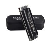 Blues Harmonica The COLOR OF MY DREAMS 10 Hole 20 Tone Harmonica with Imported Reed ABS Comb for Beginners Professionals (C Key)