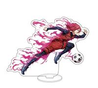 Blues Lock Stand Anime Character Isagi Yoichi Bachira Meguru Action Figure Stand Desktop Decoration Anime Fans Collections (E)