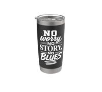 Blues Music Harmonica Blues Band Musician Stainless Steel Insulated Tumbler