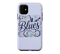 Blues Musical Design Case for iPhone 11