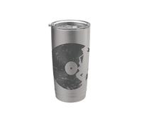 Blues or Jazz on Vinyl Record Stainless Steel Insulated Tumbler