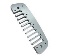 Blues Performances Harmonica Part 10 Holes Metal Frame Resonance Sound Suitable for Professionals and Students Harmonica Replacement Part
