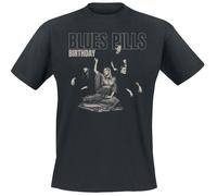 Blues Pills Birthday Outline T-Shirt black M