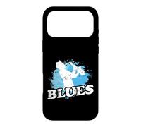 Blues Saxophone Music Case for iPhone 17 Pro Max