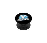 Blues Saxophone Music PopSockets Adhesive PopGrip