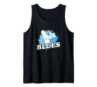 Blues Saxophone Music Tank Top