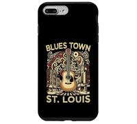 Blues Town St Louis Souvenir Men Guitar Music St Louis Case for iPhone 7 Plus/8 Plus