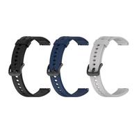 Blueshaweu 16 mm Strap Compatible with Slothcloud H97 PRO Smartwatch, Sport Silicone Classic Replacement Watch Strap for Slothcloud H97 PRO Smartwatch