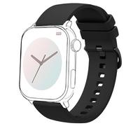 Blueshaweu 18 mm 20 mm 22 mm Straps Compatible with Ice Watch - Ice Smart Series, Classic Silicone Watch Strap for ICE Smart 1.0/2.0/3.0/TKS 2.0, 20mm, Silicone, No Gemstone