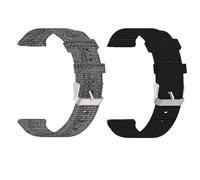 Blueshaweu 18 mm 20 mm Bracelet Compatible with Hama Smartwatch 8900 1.32 Inch / 8900 1.43 inches, Nylon Knitted Replacement Watch Strap Compatible with Hama 8900, 18mm, Silicone, No Gemstone