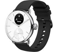 Blueshaweu 18 mm 20 mm Straps Compatible with Withings Smartwatch, Classic Silicone Watch Strap for Withings ScanWatch 2 38 mm / ScanWatch 2 42 mm, 18mm, Silicone, No Gemstone