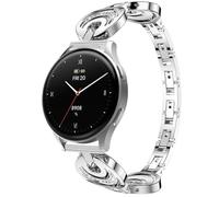 Blueshaweu 18 mm 20 mm Women's Bracelet Compatible with Hama Smartwatch 8900 1.32 inches / 8900 1.43 inches, Diamond Premium Stainless Steel Watch Strap Compatible with Hama 8900, 18mm, Silicone, No