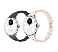 Blueshaweu 18 mm 20 mm Women's Strap Compatible with Withings Smartwatch, Slim Single Chain Elegant Silicone Replacement Watch Strap for ScanWatch 2 38 mm / ScanWatch 2 42 mm, 20mm, Thermoplastic