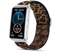 Blueshaweu 18 mm, 22 mm Adjustable Fabric Bracelets Compatible with Huakua Smartwatch, Soft and Stretchy Elasticity Replacement Strap Compatible with Huakua S2, D3, H2, G50 Smartwatch, 18mm, Silicone