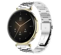 Blueshaweu 18 mm Bracelet Compatible with Hama Smartwatch 7000 1.32 inches, Classic Stainless Steel Watch Strap Compatible with Hama 7000 Smartwatch, Große, Silicone, No Gemstone