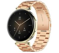 Blueshaweu 18 mm Bracelet Compatible with Hama Smartwatch 7000 1.32 inches, Classic Stainless Steel Watch Strap Compatible with Hama 7000 Smartwatch, Große, Silicone, No Gemstone