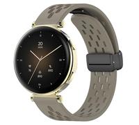 Blueshaweu 18 mm Bracelet Compatible with Hama Smartwatch 7000 1.32 Inches, Magnetic Adjustable Breathable Sports Silicone Replacement Watch Strap Compatible with Hama 7000 Smartwatch, Große, Silicone