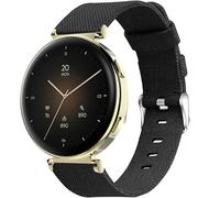 Blueshaweu 18 mm Bracelet Compatible with Hama Smartwatch 7000 1.32 inches, Nylon Knitted Replacement Watch Strap Compatible with Hama 7000 Smartwatch, Große, Silicone, No Gemstone