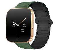 Blueshaweu 20 mm 22 mm Strap Compatible with Levowatch Smartwatch, Soft Silicone, Fully Magnetic, Adjustable Watch Strap Compatible with Levowatch TINY, EVE, Edgy, DOITX3, DOITX2, F2, 22mm, Nylon, No
