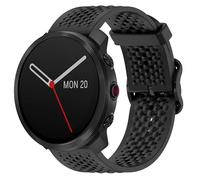 Blueshaweu 20 mm 22 mm Strap Compatible with Polar Smartwatch, Soft Sport Silicone Classic Replacement Watch Strap Compatible with Polar Vantage V3, Grit X Pro, Grit X2 Pro, Unite, Ignite (Black, 22