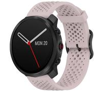 Blueshaweu 20 mm 22 mm Strap Compatible with Polar Smartwatch, Soft Sport Silicone Classic Replacement Watch Strap Compatible with Polar Vantage V3, Grit X Pro, Grit X2 Pro, Unite, Ignite (Pink, 22 mm