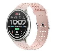 Blueshaweu 20 mm 22 mm Women's Bracelet Compatible with Amazfit Smartwatch, Sport Slim Hollow Replacement Strap Compatible with Amazfit Active 2, GTR Mini, GTS 3, T-Rex 3, Balance, Bip 5 etc., 22mm