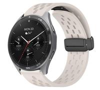 Blueshaweu 22 mm Bracelet Compatible with Hama 7010 (1.43 inches), 6010 (1.65 inches), 6910 (1.28 inches), Magnetic Adjustable Sport Silicone Replacement Watch Strap for Hama 7010/6010/6910 Smartwatch