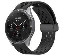 Blueshaweu 22 mm Bracelet Compatible with Hama 7010 (1.43 inches), 6010 (1.65 inches), 6910 (1.28 inches), Magnetic Adjustable Sport Silicone Replacement Watch Strap for Hama 7010/6010/6910 Smartwatch