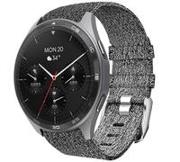 Blueshaweu 22 mm Bracelet Compatible with Hama 7010 (1.43 inches), 6010 (1.65 inches), 6910 (1.28 inches), Nylon Knitted Replacement Watch Strap for Hama 7010/6010/6910 Smartwatch, Große, Silicone, No