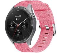 Blueshaweu 22 mm Bracelet Compatible with Hama 7010 (1.43 inches), 6010 (1.65 inches), 6910 (1.28 inches), Nylon Knitted Replacement Watch Strap for Hama 7010/6010/6910 Smartwatch, Große, Silicone, No