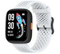 Blueshaweu 22 mm Soft Sports Silicone Strap - Perfectly Compatible with Biggerfive Smartwatch Kids Brave (BW01) and Brave2 (BW02) - Classic Replacement Watch Strap, Große, Silicone, No gemstone.