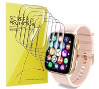 Blueshaweu 6 x Screen Protectors for Cinnasip P43F 1.8 Inch Smartwatch - Bubble-Free High Definition Quality Transparent Soft TPU Film Protection (6 Packs)