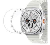 Blueshaweu Bezel Styling Compatible with Samsung Galaxy Watch Ultra 47 mm, Bezel Ring, Scratch-Resistant Stainless Steel Protection, Compatible with Samsung Galaxy Watch Ultra 47 mm (Silver Bezel +
