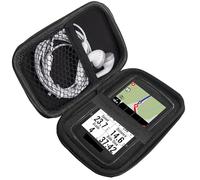 Blueshaweu Bicycle Computer Bag Compatible with Bryton Rider S810 GPS Bicycle Computer - Protective Case with Space for Earphones, USB Cable & Memory Card - Compatible with Bryton Rider S810 (Black)