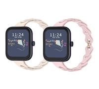 Blueshaweu Bracelet Compatible for 14 mm 16 mm 18 mm 20 mm 22mm Watch, Slim Single Chain Elegant Silicone Hollowed Out Replacement Watch Strap for RADLEY Series 32/20/28/21/33/19/46/10 (2Pack-A, 20mm)