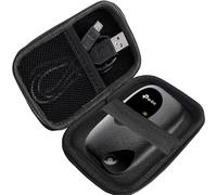 Blueshaweu Case Compatible with TP-Link M7200 Mobile WLAN Router - Protective Case with Space for USB Cable - Compatible with TP-Link M7200 (Black)