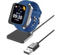Blueshaweu Charger Compatible with Biggerfive Smartwatch Children Brave 2 1.8 Inches, USB Charging Cable, Quick Charger, Charging Dock Compatible with Biggerfive Brave 2 / Brave Smartwatch (Black)