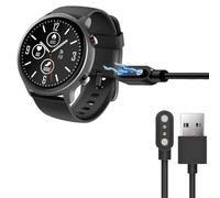 Blueshaweu Charging Cable Compatible with Hama Smartwatch 6910 1.28 Inch, Cable Charger Charging Station for Hama Smartwatch 6910 (Black)