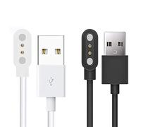 Blueshaweu Charging Cable Compatible with Hama Smartwatch 8900, Cable Charger Charging Station for Hama Smartwatch 8900 1.32 Inch / 1.43 Inch (Black + White)