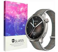 Blueshaweu Compatible for Amazfit Balance Screen Protector, [3 Pack] 9H Tempered Glass Screen Protector Film Compatible for Amazfit Balance 1.5 inch Smartwatch (3 pack)
