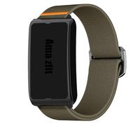 Blueshaweu Compatible for Amazfit Helio Bands, Quick Release Stretchy Solo Loop Adjustable Nylon Replacement Straps Compatible for Amazfit Helio Fitness Tracker Wristband (Green)