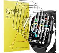 Blueshaweu Compatible for Aptkdoe Smartwatch 1.85" Screen Protector, [6 Pack] Full Coverage TPU Clear Film for Aptkdoe P66D/Ddidbi P66D 1.85 Inch