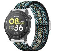 Blueshaweu Compatible for COROS PACE smartwatch 20mm, 22mm Stretch Elastics Nylon Adjustable Replacement Strap Accessories for Men & Women (20mm size band, Bluesky)