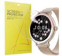 Blueshaweu Compatible for DR05 1.27" Smart Watch for Womem Screen Protector, [6 Pack] Full Coverage TPU Clear Film Compatible for CATGIFF DR05 / KEEPONFIT DR05 1.27 Inches Smart Watches (6 Pack)