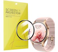 Blueshaweu Compatible for Fitpolo Smartwatch Men Women Screen Protector, [3 Pack] Full Coverage Protective Cover Saver film Compatible with Fitpolo AR01/AEAC Smartwatch 1.32 Inch AR01 (3 Pack)