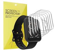 Blueshaweu Compatible for iTouch Air 4 46mm Smartwatch Screen Protector, [6 Pack] Full Coverage TPU Clear Film Compatible for iTouch Air 4 Smartwatch 46mm Jillian Michaels Edition (6 pack)