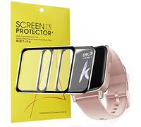Blueshaweu Compatible for Klatre Smart Watch 1.69" Screen Protector, [3 Pack] 3D Full Coverage PET Soft Screen Protector Film Compatible with klatre KS1 Smart Watches (3 pack)