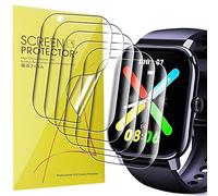 Blueshaweu Compatible for LLKBOHA Smart Watch 1.85" Inches HD Touch Screen Screen Protector, [6 Pack] Full Coverage TPU Clear Film Compatible with LLKBOHA P75 1.85" Smart Watch (6 pack)