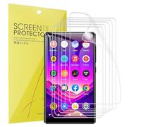 Blueshaweu Compatible for MECHEN H11 MP3 Player Screen Protector, [6 Pack] Full Coverage TPU Clear Film Compatible for MECHEN H11 5" Full Touch Screen MP3 Player (6 Pack)